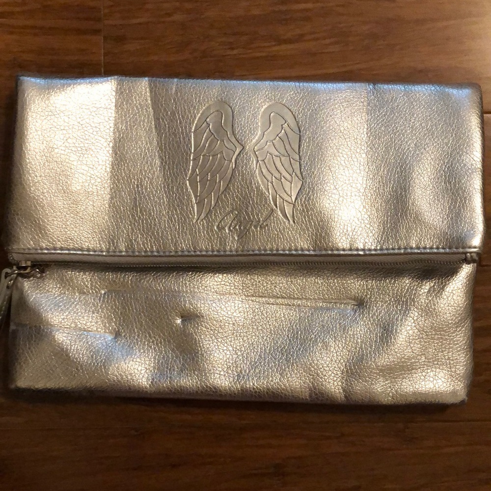 Silver Victoria’s Secret Angel Lingerie Bag